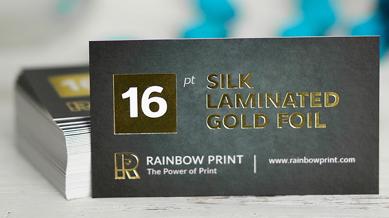 Premium Foil Business Cards